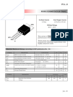 High Commutation Triac: TO220-AB