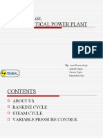 Steam Cycle of Super-Critical Power Plant