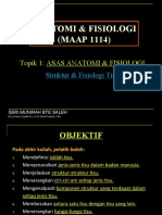 Lect 1.2 Asas Anatomi & Fisiologi (TISU)