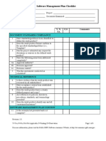 Software Management Plan