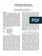 Numerical Modelling of Masonry by Senthivel, Lourenco and Vasconcelos