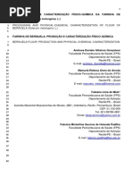 Processamento e Caracterização Físico-Química Da Farinha Da Berinjela