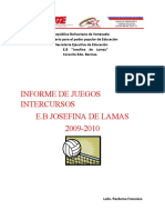 Juegos Intercursos ?