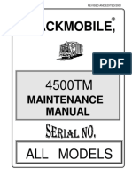 Trackmobile,: Maintenance Manual