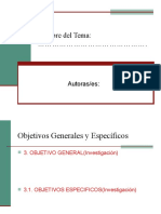 Estructura para La Presentacion Fotovoltaicas