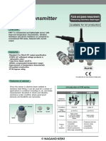 KM17 Pressure Transmitter: Fluids and Gases Measurement