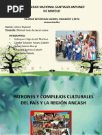 Patrones y Complejos Culturales-Grupo 4