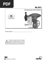 MIL8013 Instructionmanual