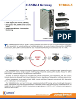 A TC3844 5 Ethernet Over OC3 Datasheet