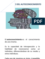 DESARROLLO DEl AUTOCONOCIMIENTO