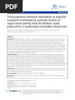 Electrical Stimulation at Auricular