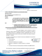 CARTA #002 Levantamiento de Observaciones de La Liq.