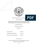 Proposal PKM-K Kerajinan Berbahan Eceng Gondok.