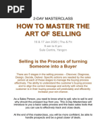 How To Master The Art of Selling