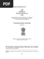 Mumbai Police Manual Part I I I