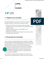 Examen Trabajo Práctico 2 (TP2) 62%