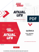 Anual Uni - Semana 1 - Química