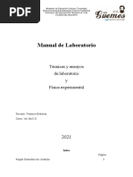 Manual de Laboratorio Tecnicas y Ensayos de Laboratorio y Fisica Expeimental 1ro2da CS