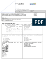 EVALUACIÓN 8° Basico