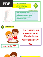 Escribimos Un Cuento Con El Vocabulario 2°