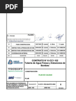 CONTRATO #K-CC1-102 Tubería de Agua Fresca y Estaciones de Bombeo