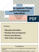 Peranan Layanan Primer Dalam Penanganan Infertilitas - DR Ariefandy