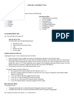 Geriatric Assessment Tool: Test Is Negative For Patients Who Respond "No" To Both Questions