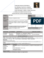 Planeacion de Marzo 22 Al 30 de Marzo