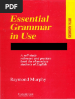 Essential Grammar in Use A Self Study Reference and Practice Book For Elementary Students of English Split