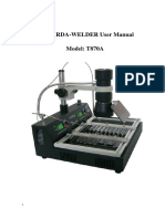 BGA IRDA-WELDER User Manual Model T870A