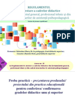 Sesiunea de Formare 2 - Proba Practica - Prezentarea Produsului Educational