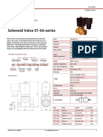 Solenoid Valve ST-SA-series: 2/2-WAY Semi-Direct Operated Normally Closed