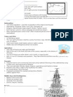 Tsarist Russia Revision Guide