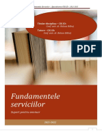 CIG ID - Info Proiect - Fundamentele - Serviciilor - 2021-2022