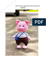 Paso A Paso Cerdito Kenny Amigurumi Patron Gratis en Espanol