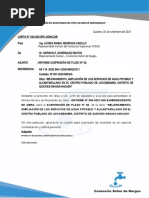 Carta #30 - Suspension de Plazo