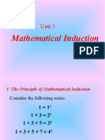 Unit 3: Mathematical Induction