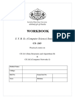 Sybsc Cs Labbook 2019cbcs Sem IV