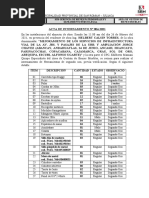 Acta de Internamiento Abancay