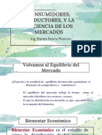 TEMA VII Consumidores, Productores, y La Eficiencia de Los Mercados