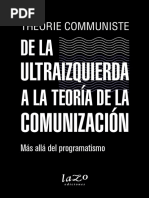 23 Lazo Ediciones TC de La Ultraizquierda A La Teoría de La Comunización