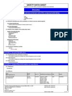 Safety Data Sheet: Decutec