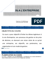 Initiation A L'entreprise Partie I