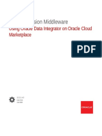 Using Oracle Data Integrator Stack Oracle Cloud Marketplace