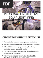 Personal Protective Equipment (Ppe)