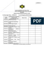 Tarikh Aktiviti Aktiviti Dalam Penghasilan Kerja Kursus (Untuk Diisi Oleh Calon) Ulasan Guru Tandatangan Calon Tandatangan Guru