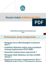 Desain Induk KURIKULUM 2013