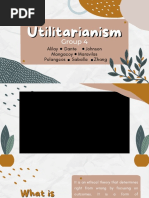 Utilitarianism Report