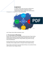 Fungsi Manajemen: 1. Perencanaan (Planning)