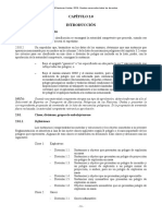 Recomendaciones de Las Naciones Unidas Relativas Al Transporte de Mercancías Peligrosas, Reglamentación Modelo CAP 2